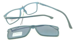 Anteojos Lentes Clip On Noon P17 Receta Marco Flex Polarizad - Imagen 18
