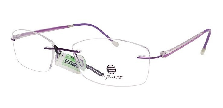 Anteojos Armazon Lentes Receta 8114 Sin Marco Moda Calidad
