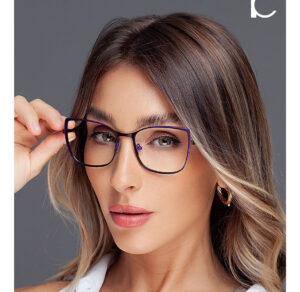 Lentes Anteojos Teresa Calandra P37m Pin Up Metal Receta Mar - Imagen 6
