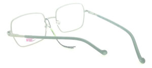 Anteojos Lentes Mdq Gm08 Armazon Receta Metal Flex Marcos Verde - Imagen 4