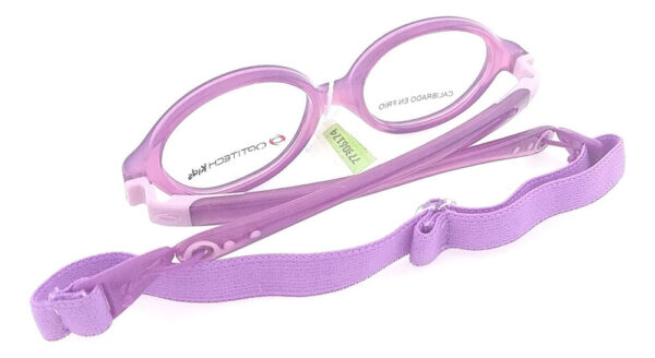 Anteojos Lentes Optitech Kids K067 Armazon Receta Goma Flex - Imagen 18