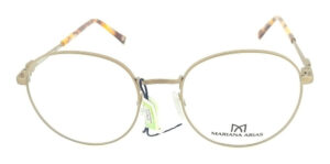 Anteojos Marcos Mariana Arias 333 Redondo Metal Receta Moda - Imagen 10