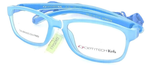 Anteojos Lentes Marcos Optitech K061 Chicos Receta Flex Moda - Imagen 23