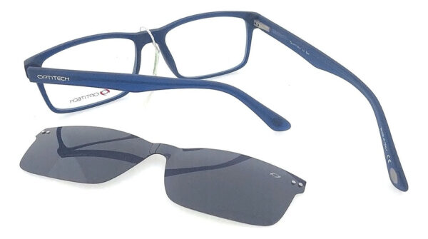 Anteojos Lentes Clip On Optitech 563 Receta Polarizado Uv - Imagen 26