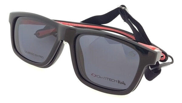 Anteojos Clip On Chicos Optitech K320 Receta Flexible Marcos