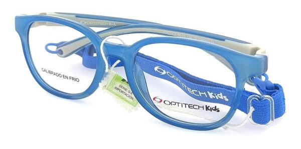 Lentes Anteojos Marcos Receta Optitech Kids K062 Goma Flex - Imagen 30