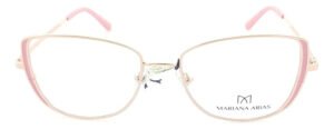 Anteojos Lentes Mariana Arias 358 Receta Metal Flex Armazon - Imagen 4