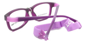Anteojos Niños Marco Receta Armazon Flex Lente Optitech K026 - Imagen 3