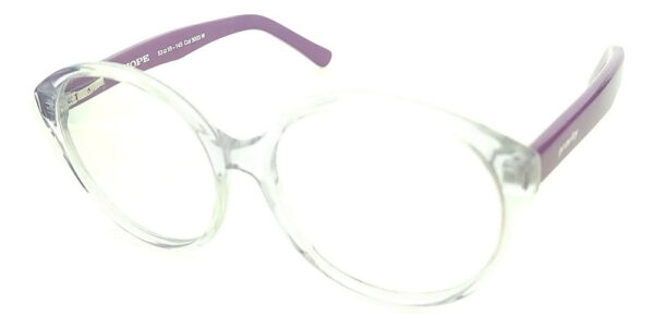 Anteojos Lentes Armazon Gravity Hope Receta Acetato Redondo Transparente
