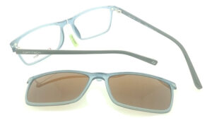 Anteojos Lentes Marcos Clip On Optitech 595 Polarizado Recet - Imagen 4