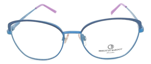 Anteojos Lentes Brigitte Bardot 484 Receta Metal Flex Gafas - Imagen 4