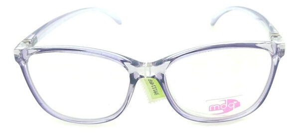 Anteojos Armazon Mdq Gt02 Lentes Mujer Receta Tr90 Marcos Violeta Traslucido - Imagen 3