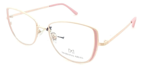 Anteojos Lentes Mariana Arias 358 Receta Metal Flex Armazon