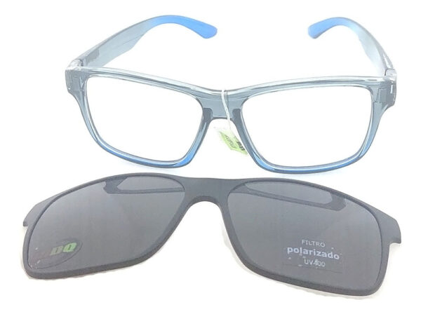 Marco Lentes Clip On Receta Anteojos Polarizados Roatan - Imagen 64