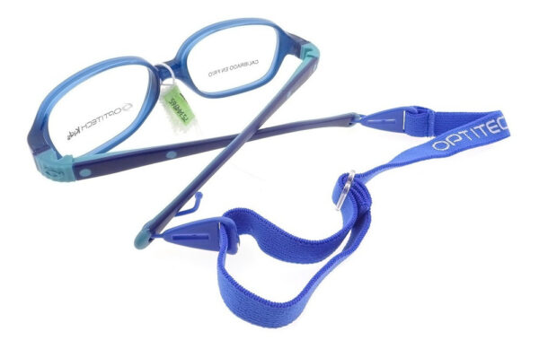 Lentes Anteojos Optitech K056 Marcos Receta Chicos Flex Moda - Imagen 5