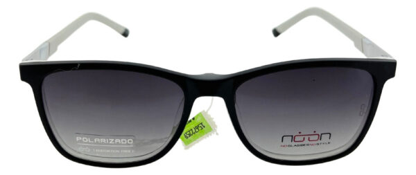 Anteojos Lentes Clip On Noon 08 Polarizado Uv Receta Armazon - Imagen 30