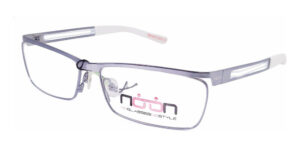 Anteojo Armazon Marco Receta Noon 1063 Metalico Moderno Moda - Imagen 8