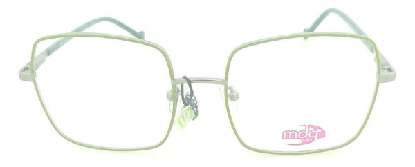 Anteojos Lentes Mdq Gm08 Armazon Receta Metal Flex Marcos Verde - Imagen 3