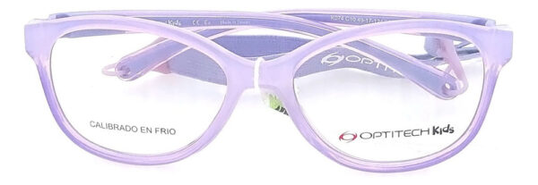 Anteojos Lentes Chicos Optitech K074 Marco Receta Flex Gafas - Imagen 4