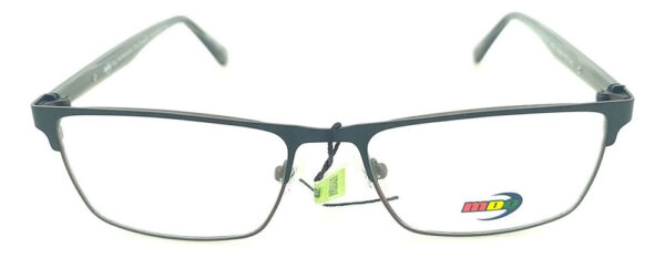 Anteojos Lentes Mdq M31 Armazon Receta Hombre Marcos Gafas Negro Mate-marrón - Imagen 3