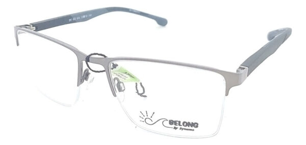 Anteojos Lentes Dynamo 452 Medio Marco Receta Flex Metal