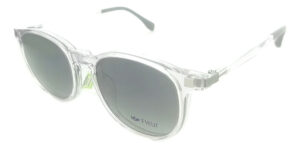 Anteojos Clip On Fleur 285 Receta Polarizado Uv Lentes Mujer
