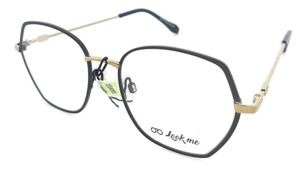 Lentes Anteojos Look Me Huron Metal Receta Hexa Moda Armazon