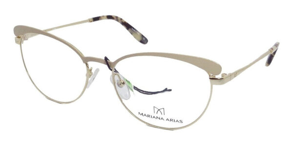 Anteojos Mariana Arias 315 Lentes Marcos Pin Up Moda Metal