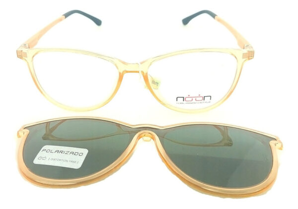 Anteojos Clip On Lentes Noon P16 Preceta Polarizado Uv Flex - Imagen 3