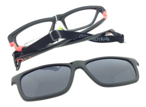 Anteojos Clip On Chicos Optitech K320 Receta Flexible Marcos - Imagen 5