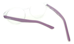 Anteojos Lentes Armazon Gravity Hope Receta Acetato Redondo Transparente - Imagen 4
