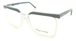 Anteojos Lentes Gravity Joss Receta Acetato Flex Armazon Negro-transparente