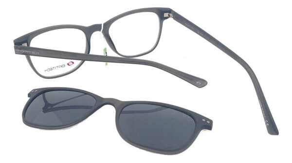Anteojos Lentes Clip On Optitech 558 Polarizado Receta Uv - Imagen 5