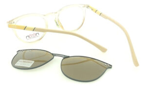 Anteojos Lentes Clip On Noon P15 Polarizado Uv Receta Flex - Imagen 4