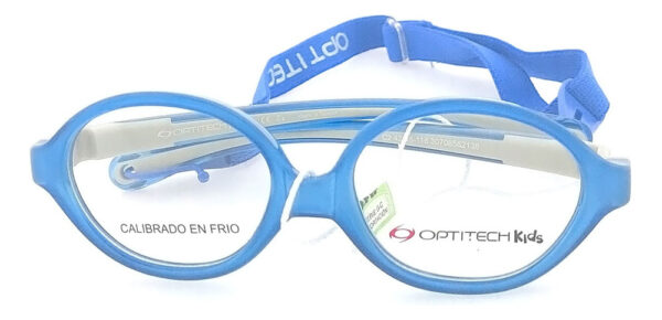 Anteojos Lentes Optitech Kids K067 Armazon Receta Goma Flex - Imagen 11