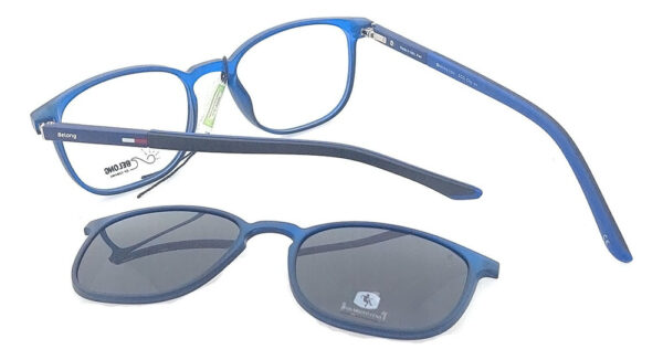 Anteojos Lentes Clip On Dynamo 160 Receta Polarizado Uv Flex - Imagen 5