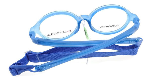 Anteojos Lentes Marcos Optitech Kids K058 Chicos Receta Flex - Imagen 4