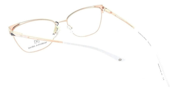 Anteojos Lentes Mariana Arias 359 Armazon Receta Metal Flex - Imagen 18