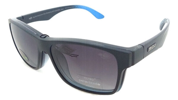 Anteojos Lentes Clip On Mdq Tahan Marco Receta Polarizado Uv