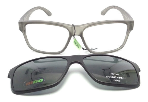 Anteojos Lentes Clip On Mdq Tahan Marco Receta Polarizado Uv - Imagen 48