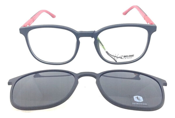 Anteojos Lentes Clip On Dynamo 160 Receta Polarizado Uv Flex - Imagen 25
