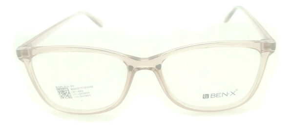 Anteojos Lentes Marcos Benx 214 Receta Tr90 Armazon Moda Rosa Claro Traslucido - Imagen 3