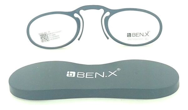 Anteojos Lentes Benx 391 Quevedo Sin Patillas Receta Bolsil - Imagen 4
