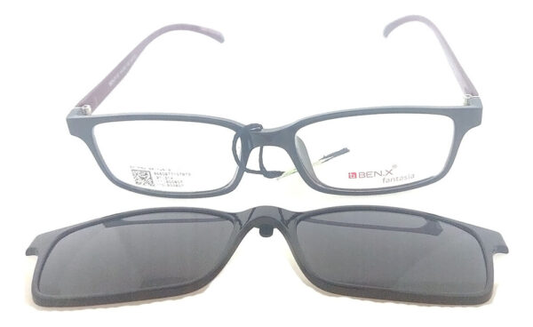 Anteojos Lentes Clip On Benx 921 Receta Polarizado Uv Gafas - Imagen 11