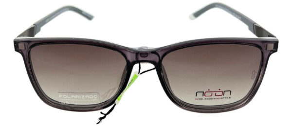 Anteojos Lentes Clip On Noon 08 Polarizado Uv Receta Armazon - Imagen 20