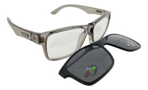 Anteojos Lentes Clip On Mdq Tahan Marco Receta Polarizado Uv - Imagen 15