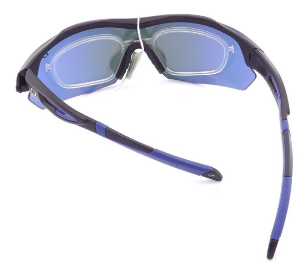 Anteojo Sol Deportivo Optitech 278 Espejado Receta Uv Placa - Imagen 4