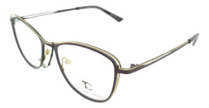 Anteojo Armazon Receta Teresa Calandra P26m Marco Metal Moda