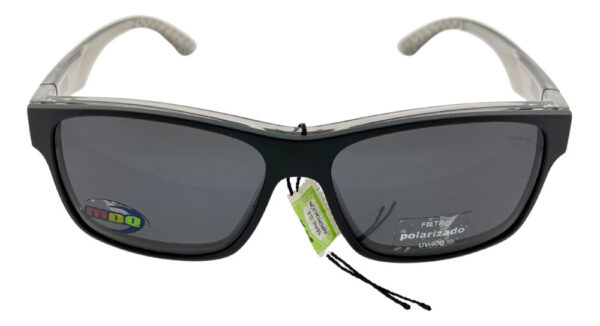 Anteojos Lentes Clip On Mdq Tahan Marco Receta Polarizado Uv - Imagen 19