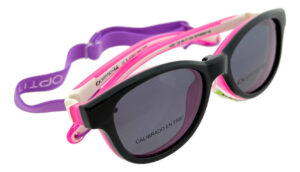 Anteojos Lentes Clip On Optitech K321 Chicos Polarizado Rece - Imagen 3